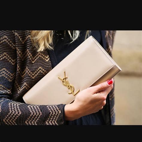 ysl wristlet beige|YSL handbag clutch.